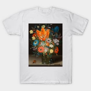 Still Life with Iris by Peter Binoit T-Shirt